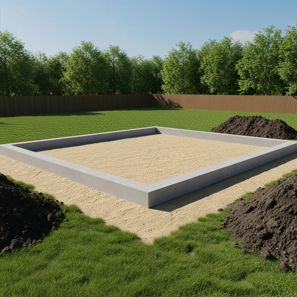 Монолитный ленточный фундамент